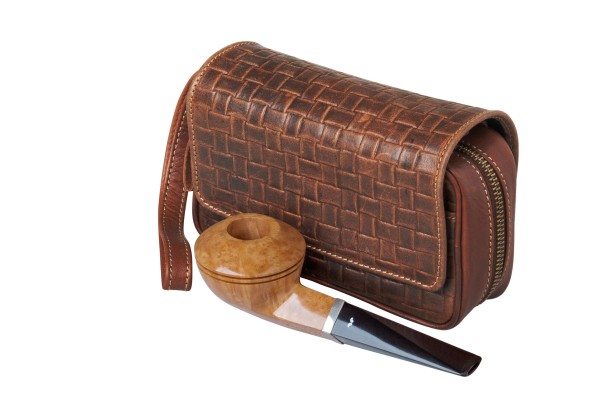 Pfeifentaschen im Flechtdesign