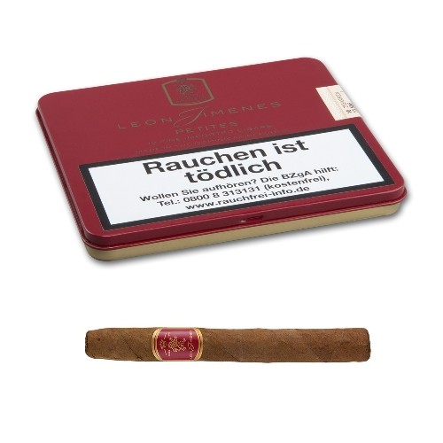Leon Jimenes Petites 10er Blechschachtel