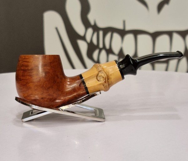 TSUGE Bamboo Bruyere 9mm Filter Pfeife