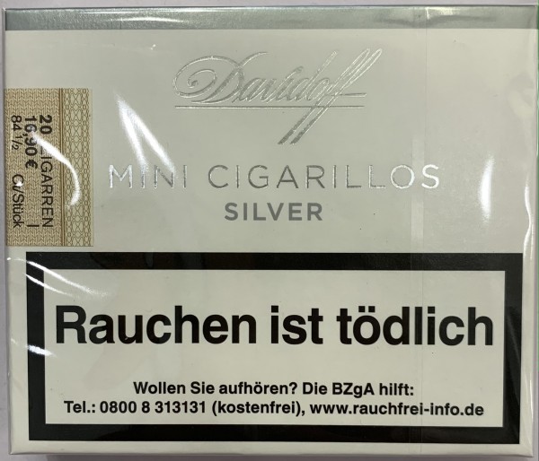 Davidoff Mini Cigarillos Silver 20er
