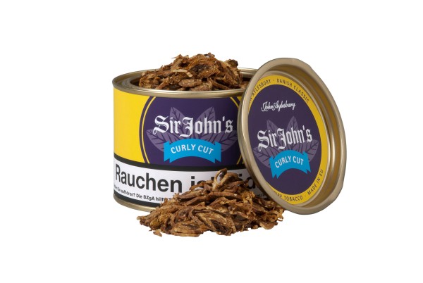 J.A. Sir John´s Curly Cut 100g Pfeifentabak