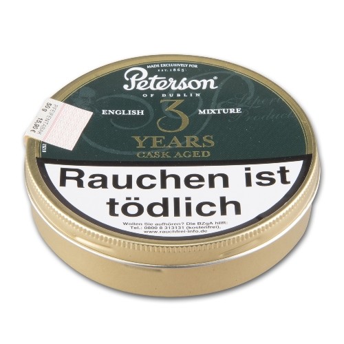 Peterson Cask Aged 3 years English Mixture Pfeifentabak