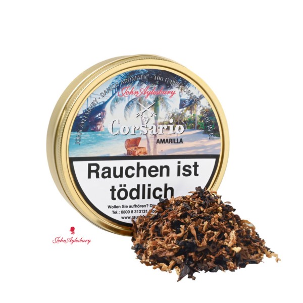 John Aylesbury Corsario Amarilla 100g Pfeifentabak