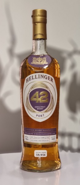 Hellinger 42 Port Cask Single Malt Whisky