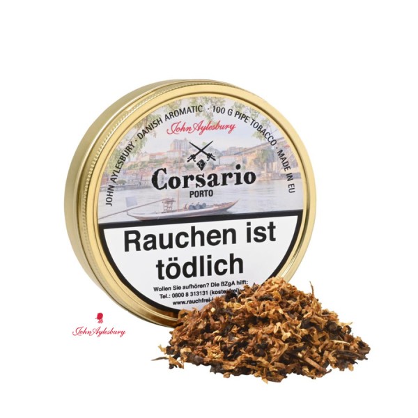 John Aylesbury Corsario Porto 100g Pfeifentabak