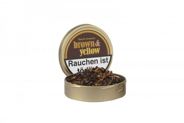 Brown & Yellow Pfeifentabak