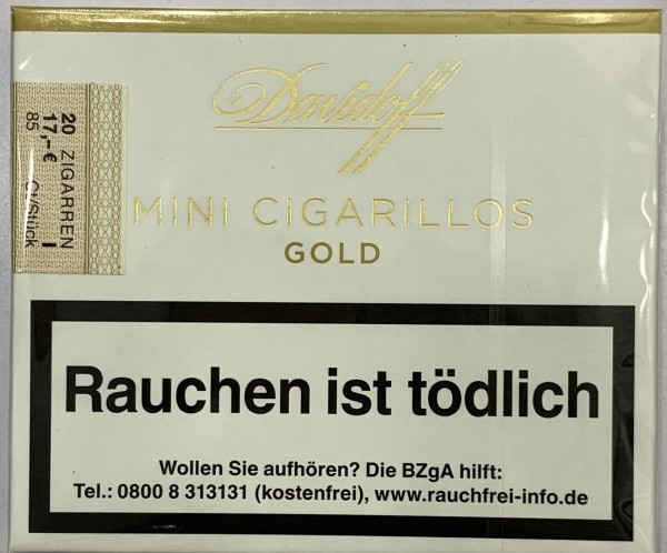 Davidoff Mini Cigarillos Gold 20er